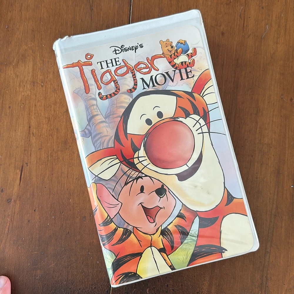 Tigger Movie VHS